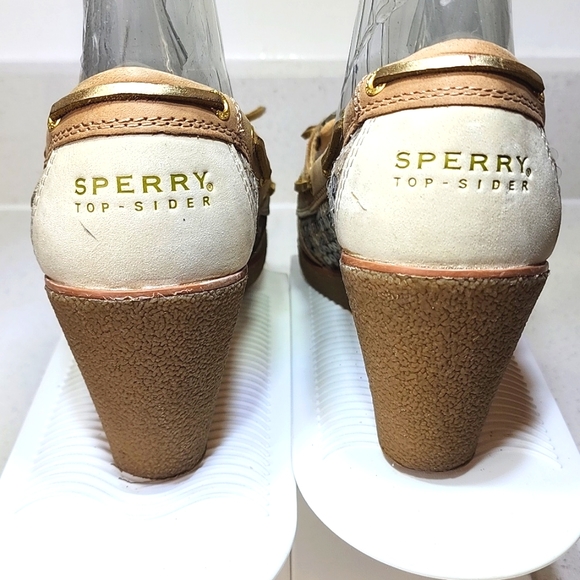 Sperry Top Sider Leather Women's Wedges Size 7 1/2 - Picture 6 of 13